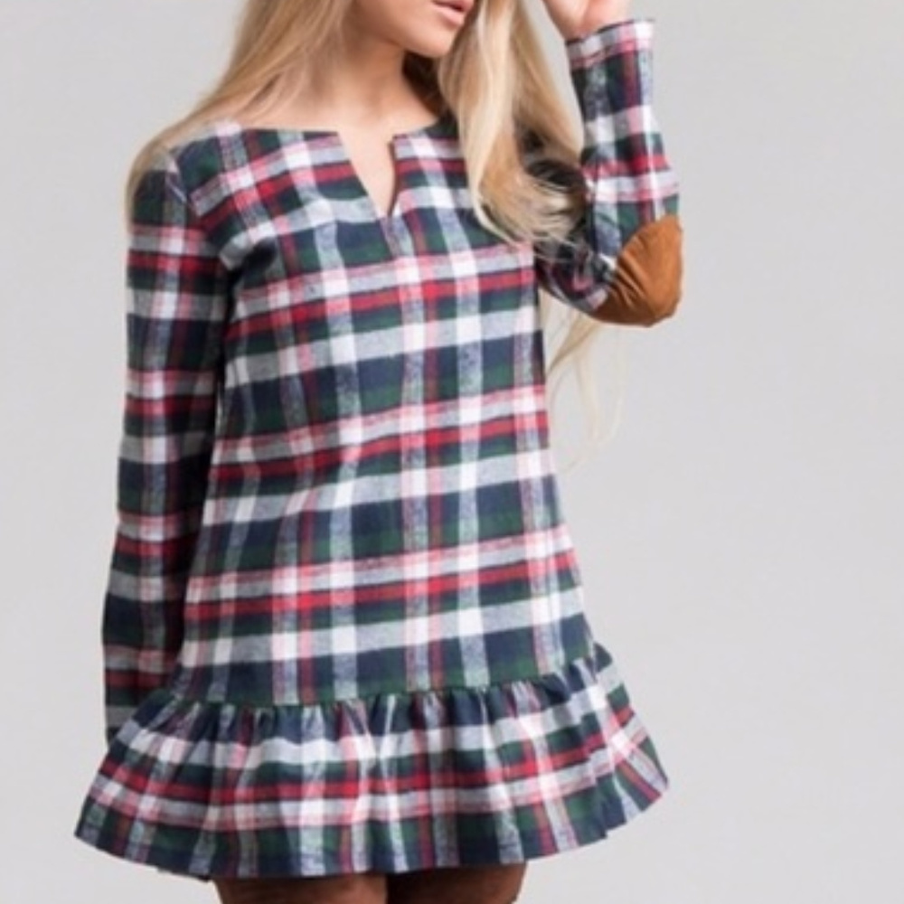 PLAID PRINT TOP - Picture 2 of 4